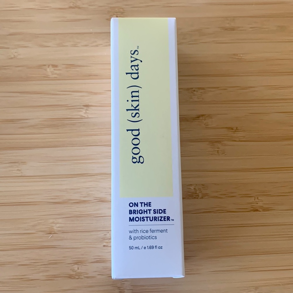 Good skin days On the Bright Side moisturizer